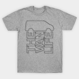 The Van Life Logo (multi outline) T-Shirt